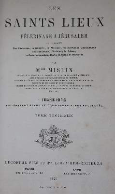 Bild Nr.1: 127-1612 Mislin,J.: (Asien, Palästina)