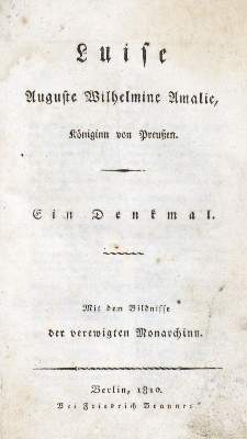 Bild Nr.1: 127-1639 Luise Auguste Wilhelmine Amalie,: (Deutschland, Berlin)