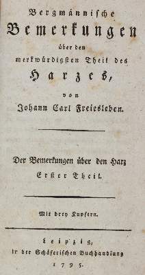 Bild Nr.1: 127-1659 Freiesleben,J.C.: (Deutschland, Harz)