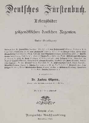 Bild Nr.1: 127-1680 Ohorn,A.: (Deutschland, Portrait)