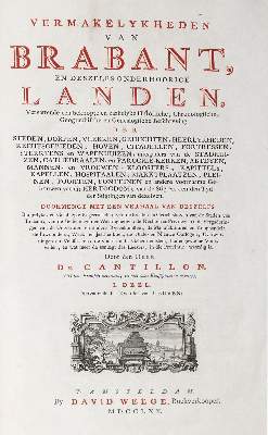 Bild Nr.1: 127-1761 Cantillon,(P.)de.: (Verschiedene Länder - Geschichte, Benelux)