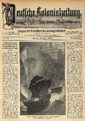 Bild Nr.6: 127-1780 Kolonialzeitung, Deutsche.: (Verschiedene Länder - Geschichte, Kolonien)