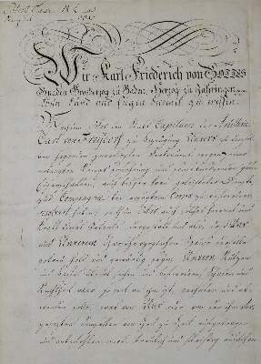 Bild Nr.1: 127-1816 Karl Friedrich,: (Baden)