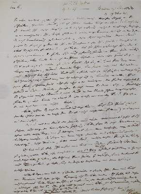 Bild Nr.1: 127-1822 Crelle, August Leopold,: (Autographen)