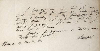 Bild Nr.1: 127-1830 Humboldt, Wilhelm von,: (Autographen)