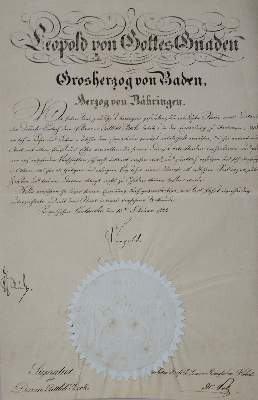 Bild Nr.1: 127-1835 Leopold,: (Autographen)