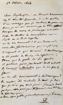 Bild Nr.1: 127-1846 Talma, François Joseph,: (Autographen)