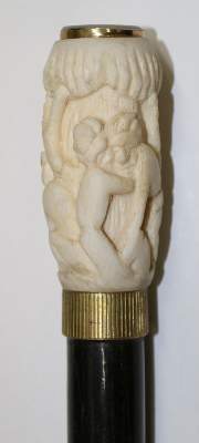 Bild Nr.2: 127-1895 Spazierstock Kompass.: (Varia, Spazierstöcke)