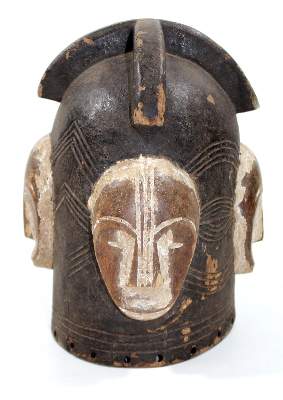 Bild Nr.1: 127-1908 Fang Gabun, Kopfaufsatz.: (Afrika, Masken)