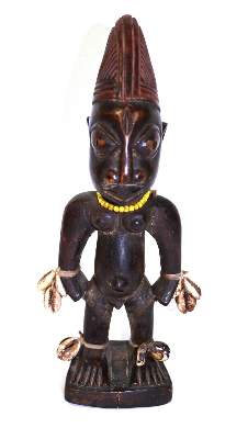 Bild Nr.1: 127-1939 Yoruba Nigeria.: (Afrika, Sammlung Wolfgang Nerlich, Figuren)