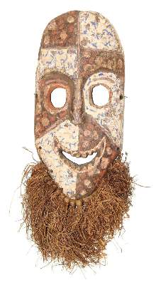 Bild Nr.1: 127-1951 Ituri Kongo.: (Afrika, Sammlung Wolfgang Nerlich, Masken)