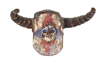 Bild Nr.1: 127-1953 Kongo.: (Afrika, Sammlung Wolfgang Nerlich, Masken)