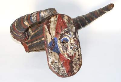Bild Nr.2: 127-1953 Kongo.: (Afrika, Sammlung Wolfgang Nerlich, Masken)