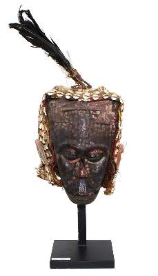 Bild Nr.1: 127-1955 Kuba, Kongo.: (Afrika, Sammlung Wolfgang Nerlich, Masken)