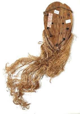Bild Nr.2: 127-1956 Lega Bartmaske.: (Afrika, Sammlung Wolfgang Nerlich, Masken)