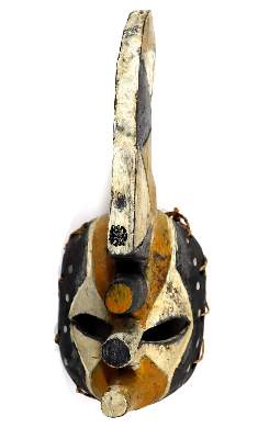 Bild Nr.1: 127-1970 Yamsmaske Nigeria.: (Afrika, Sammlung Wolfgang Nerlich, Masken)