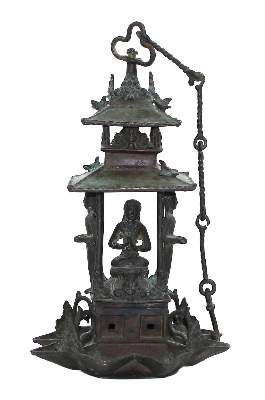 Bild Nr.1: 127-2005 Große Öllampe.: (Asiatika)