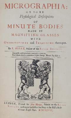 Bild Nr.1: 127-203 Hooke,R.: (Aus der Sammlung Professor Dr.Dr.Johannes Büttner Teil 1)