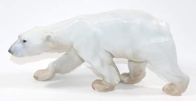 Bild Nr.1: 127-2061 Eisbär, Bing u. Grondahl.: (Porzellan u. Keramik)