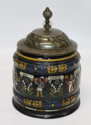 Bild Nr.2: 127-2063 Creussen Steinzeug: (Porzellan u. Keramik, Fayencen)