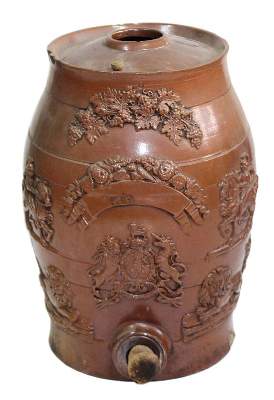 Bild Nr.1: 127-2067 Whisky Fass Schottland.: (Porzellan u. Keramik, Fayencen)