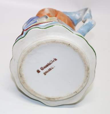 Bild Nr.6: 127-2068 Figürliche, Jugendstil: (Porzellan u. Keramik)