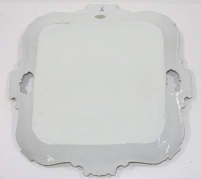 Bild Nr.2: 127-2086 Meissen Prunktablett: (Porzellan u. Keramik, Meissen)
