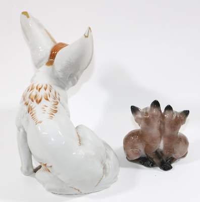 Bild Nr.2: 127-2092 Wüstenfuchs, Wien: (Porzellan u. Keramik)