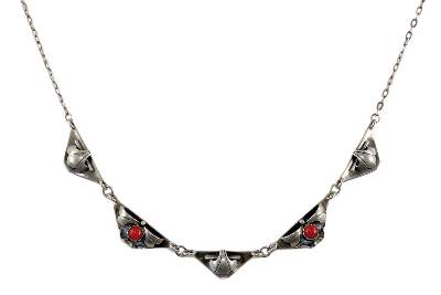 Bild Nr.1: 127-2131 Art Déco Collier: (Schmuck, Collier)