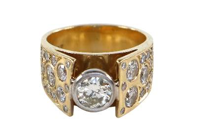 Bild Nr.2: 127-2137 Diamantring.: (Schmuck)