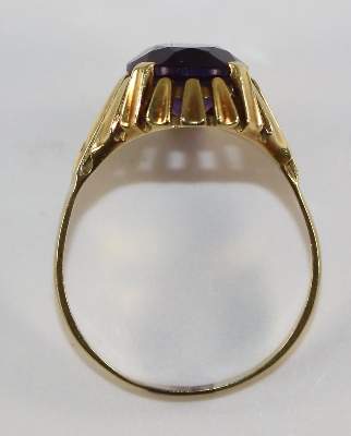 Bild Nr.2: 127-2159 Amethystring 585 GG: (Schmuck, Ringe)