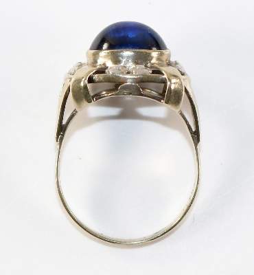 Bild Nr.2: 127-2168 Damenring 585 GG.: (Schmuck, Ringe)