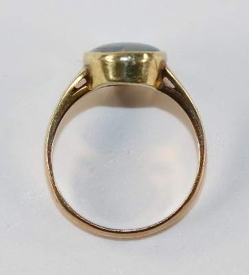 Bild Nr.3: 127-2171 Opalring 750 GG.: (Schmuck, Ringe)