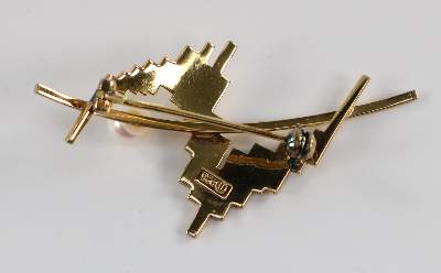 Bild Nr.2: 127-2186 Brosche Th. Fahrner: (Schmuck, Theodor Fahrner)