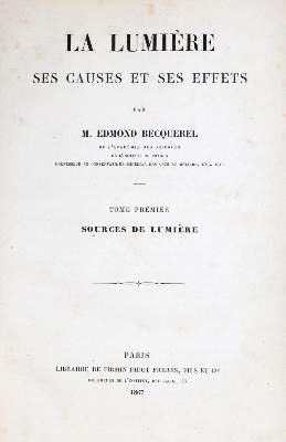 Bild Nr.1: 127-22 Becquerel,E.: (Aus der Sammlung Professor Dr.Dr.Johannes Büttner Teil 1)