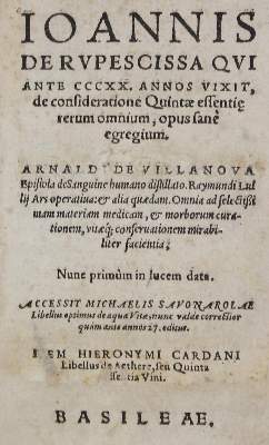 Bild Nr.1: 127-220 Johannes de Rupescissa.: (Aus der Sammlung Professor Dr.Dr.Johannes Büttner Teil 1)