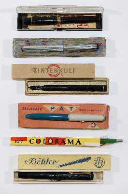 Bild Nr.3: 127-2203 19 vintage Schreibgeräte.: (Schreibgeräte)