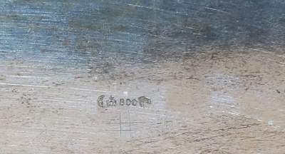 Bild Nr.3: 127-2231 Brotkorb Silber: (Silber)