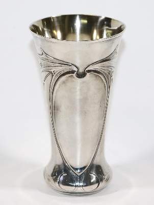 Bild Nr.1: 127-2237 Jugendstil Becher: (Silber)