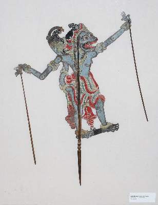 Bild Nr.1: 127-2251 Schattenspielfigur.: (Spielzeug, Puppen)