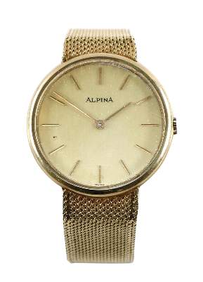 Bild Nr.1: 127-2259 Alpina 585 GG HAU.: (Uhren, Armbanduhren)