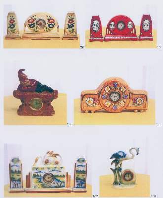 Bild Nr.22: 127-2265 Art Deco, Belgien.: (Uhren)