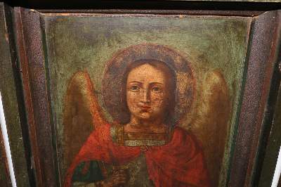 Bild Nr.5: 127-2279 Hausaltar Tryptichon.: (Volkskunst, Religiöse Volkskunst)