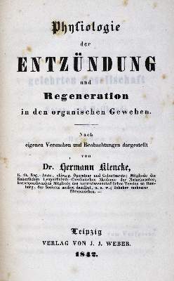 Bild Nr.1: 127-235 Klencke,H.: (Aus der Sammlung Professor Dr.Dr.Johannes Büttner Teil 1)