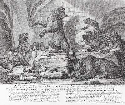 Bild Nr.1: 127-2394 Bären.: (Varia, Jagd, Ridinger)