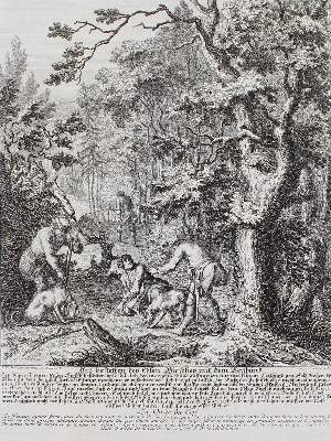 Bild Nr.1: 127-2409 Hirsch.: (Varia, Jagd, Ridinger)