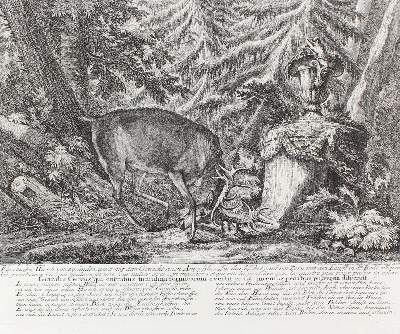 Bild Nr.1: 127-2421 Hirsch.: (Varia, Jagd, Ridinger)