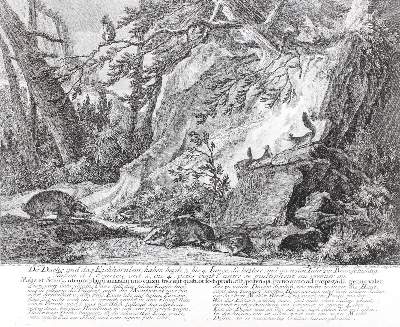 Bild Nr.1: 127-2450 Waldtiere.: (Varia, Jagd, Ridinger)