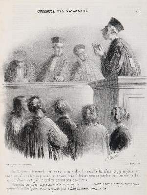 Bild Nr.5: 127-2471 Daumier, Honoré.: (Varia, Karikatur)