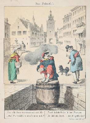 Bild Nr.1: 127-2476 Breitschwert, Wilhelm von: (Varia, Karikatur, Tabak)